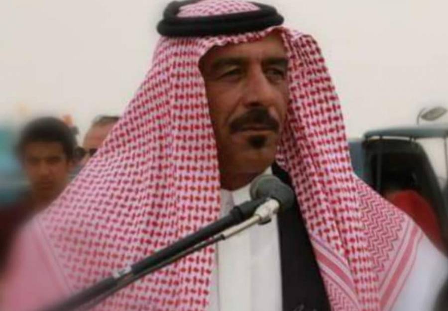 الشيخ سعود موسى الخنان الكعابنه شيخ عشائر الكعابنه  خلفا للمرحوم والده..
