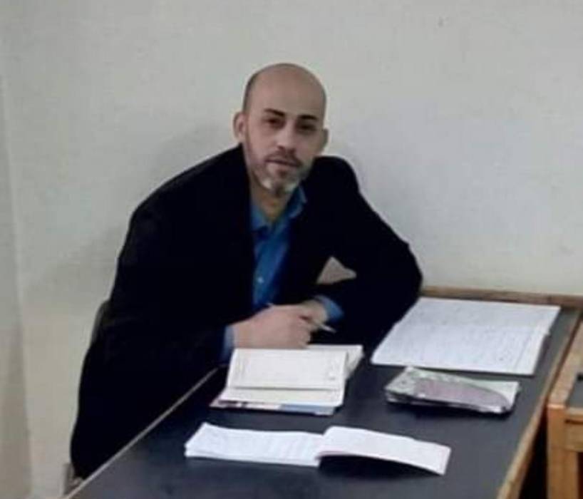 المدرسة المهنية في لواء الرمثا تفقد أحد معلميها عماد العبسي