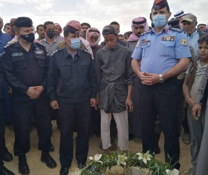 الأمن العام يشيع جثمان الوكيل سالم السميحيين