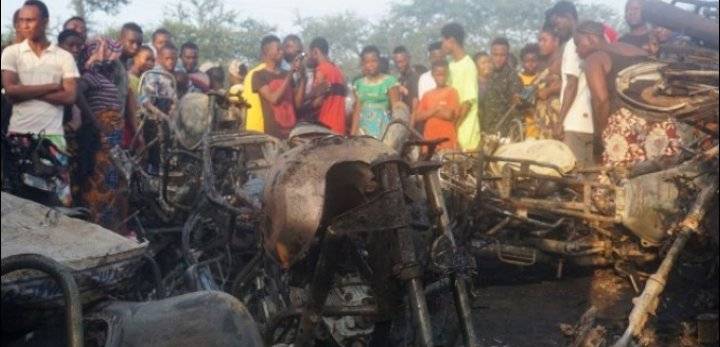 ثمانون قتيلاً بانفجار ناقلة وقود في سيراليون