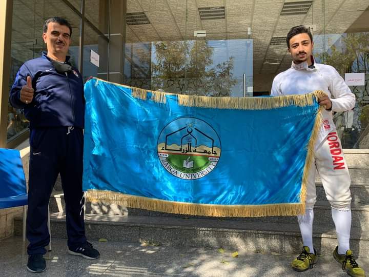 جامعة الزرقاء تحصد الميدالية البرونزية في المبارزة على مستوى المملكة