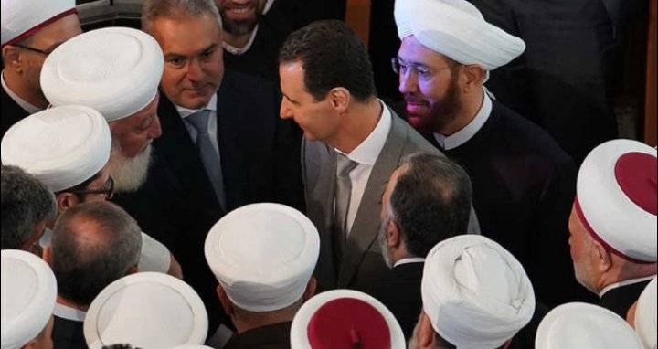 الرئيس السوري يلغي منصب مفتي الجمهورية