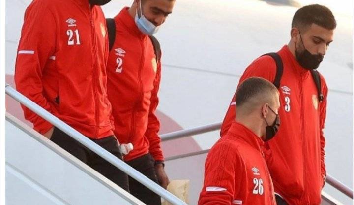 المنتخب الوطني يصل الدوحة للمشاركة بـ”كأس العرب”