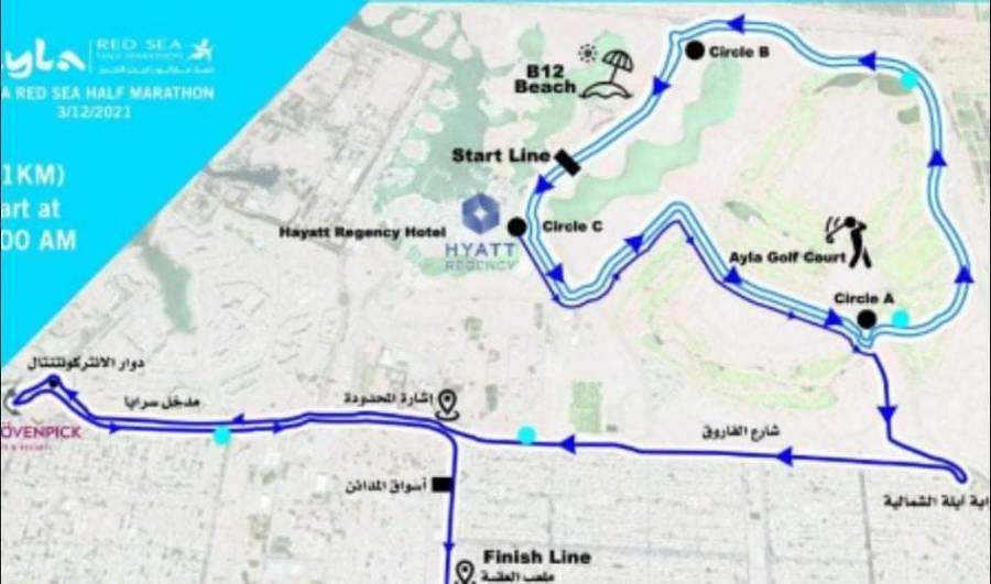 خطة مرورية في العقبة استعدادا لنصف ماراثون البحر الأحمر