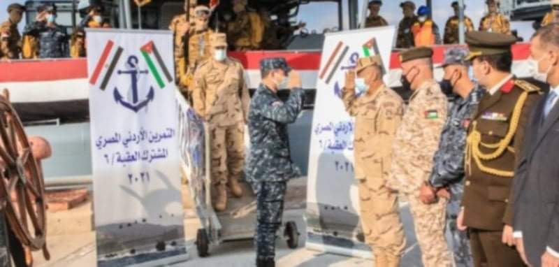 التمرين العسكري المشترك المصري والاردني  العقبة ٦   حي العروبة آساداً واشبالا 