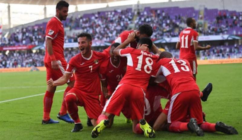 عاجل ...فوز النشامى على منتخب السعودية ٠١