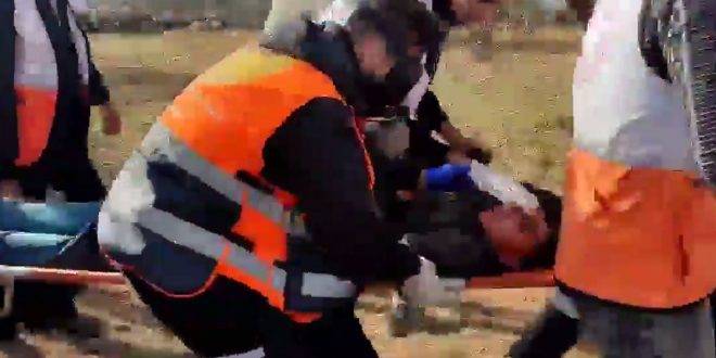 إصابة مئات الفلسطينيين جراء قمع الاحتلال مظاهرة جنوب نابلس