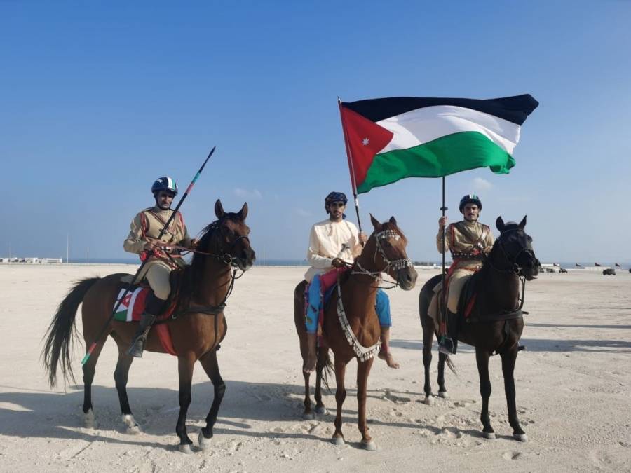 فرسان الأمن العام يظفرون بالذهب في البطولة الدولية لالتقاط الاوتاد باللباس التقليدي...صور