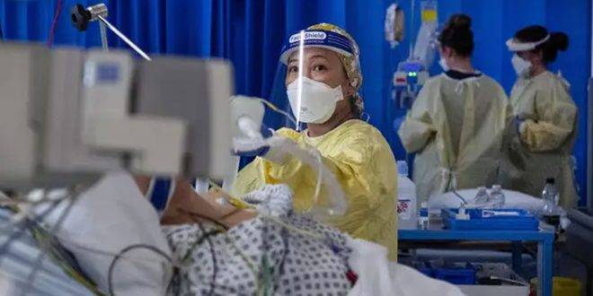 تسجيل نحو 44 ألف إصابة بكورونا و86 إصابة بأوميكرون في بريطانيا