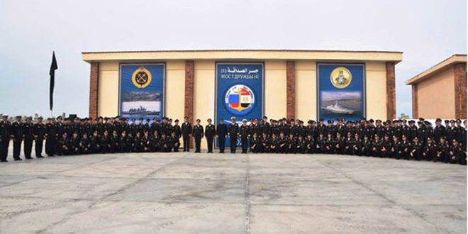 بدء المرحلة البحرية من تدريبات جسر الصداقة بين روسيا ومصر