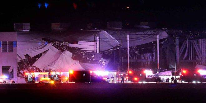 مصرع شخصين وإصابة آخرين جراء إعصار اجتاح ولاية أركنساس الأمريكية