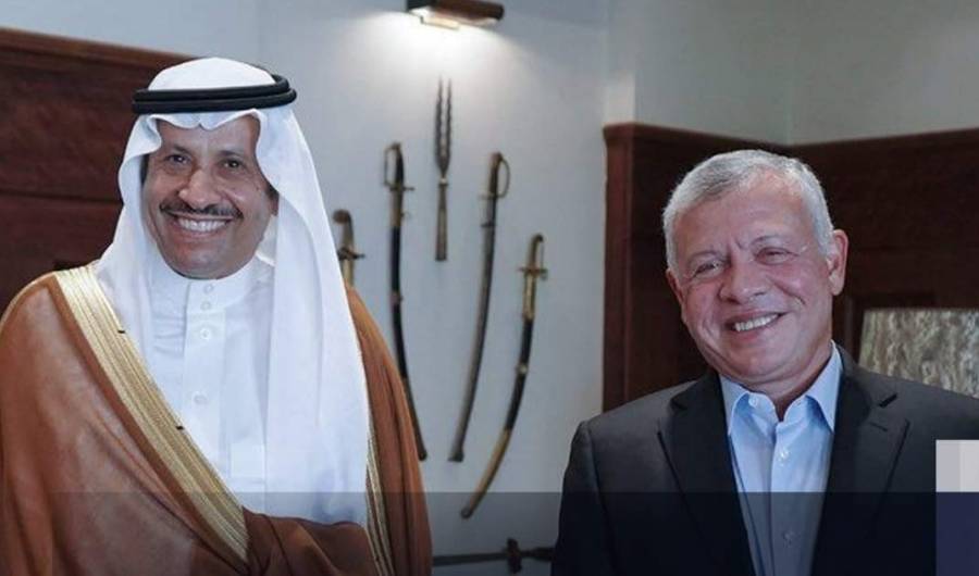 نايف بندر السديري يرسم لوحه أردنية سعوديه بإمتياز
