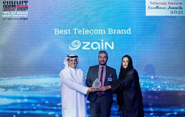 زين أفضل علامة تجارية في الشرق الأوسط عن العام 2021