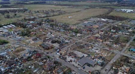 بايدن يعلن ولاية كنتاكي منطقة كارثة كبرى