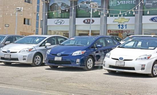 توقعات بتراجع مبيعات سيارات الهايبرد في الأردن إلى 70 العام المقبل