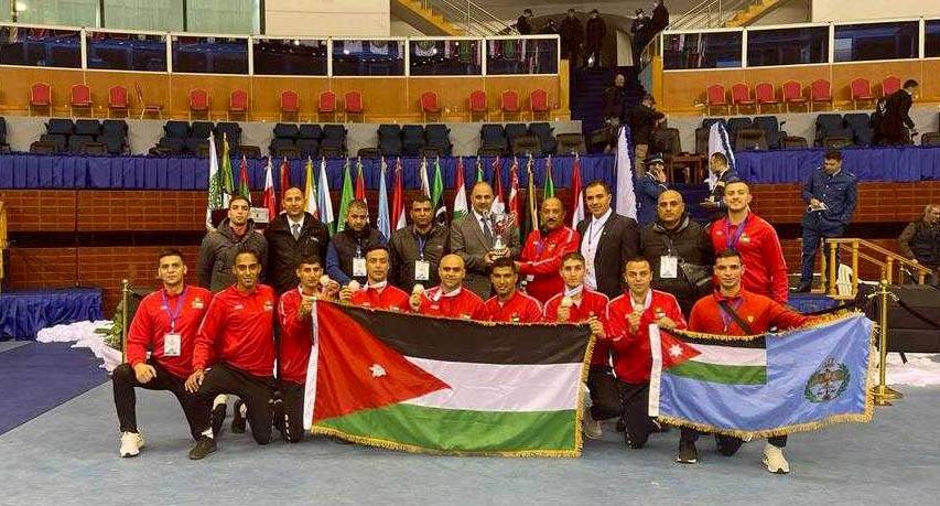 فريق الأمن العام للكراتيه يحقق 5 برونزيات ببطولة الشرطة العربية و المدرب الملازم أول ابراهيم الحوري عضوًا به