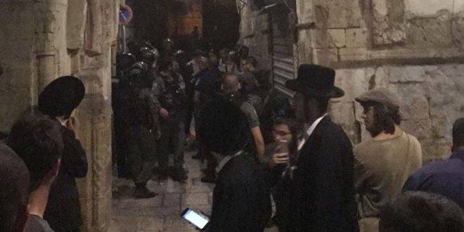 مستوطنون يقتحمون البلدة القديمة بالقدس المحتلة