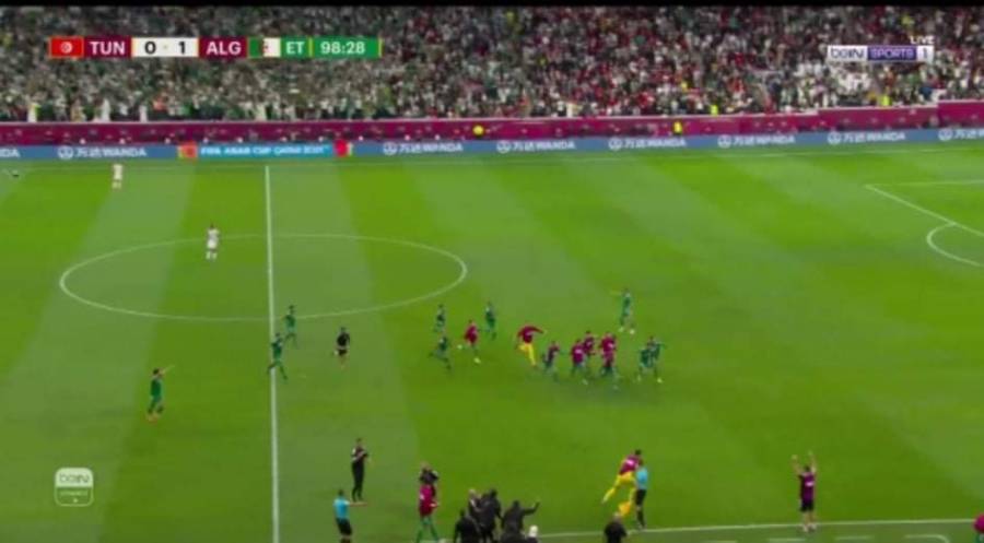 عاجل...بطل كأس العرب المنتخب الجزائر على حساب المنتخب التونسي  لعام 2021