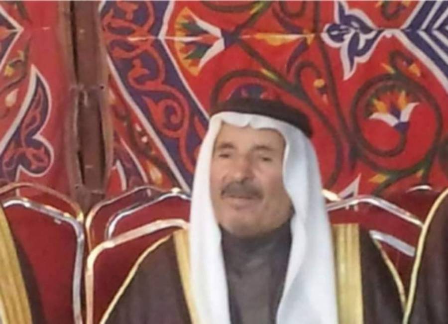 قبيلة بني صخر تفقد أحد رجالها الحاج سلامة بخيت الوزان ابو يوسف 