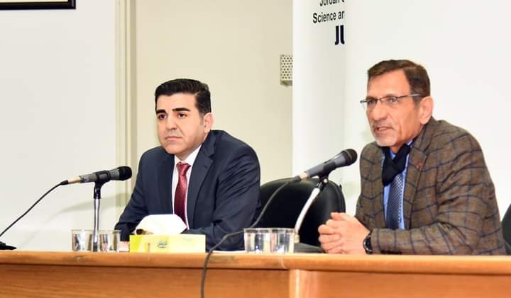 رئيس جامعة العلوم والتكنولوجيا يلتقي أعضاء هيئة التدريس في كلية الهندسة