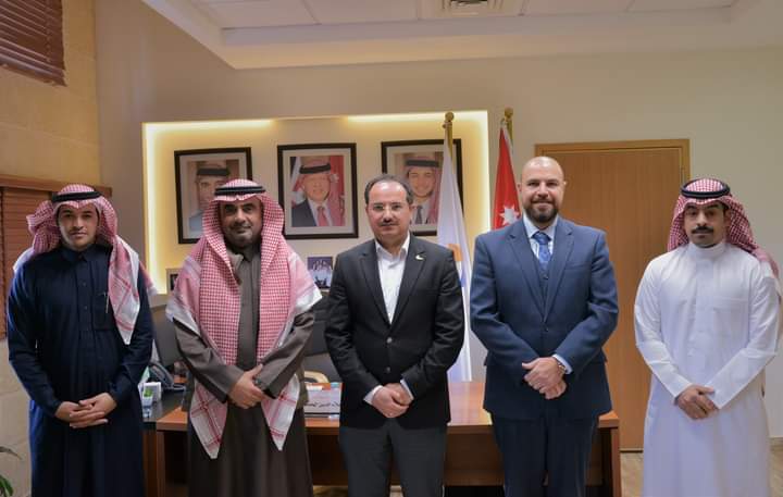 الملحق الثقافي السعودي يزور الجامعة الألمانية الأردنية
