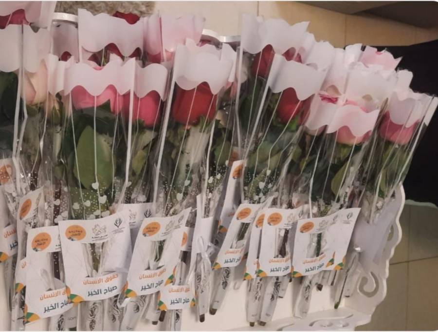 فريق فرسان الصفة يشارك في فعالية “اليوم العالمي لحقوق الانسان