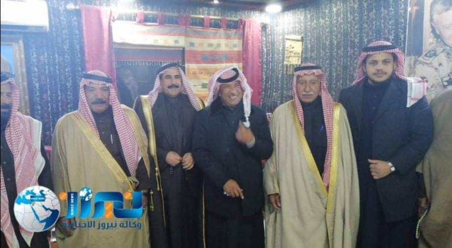 أبناء قبيلة بني خالد  في ضيافة الشيخ هايل سامي مثقال الفايز في أم العمد... صور وفيديو