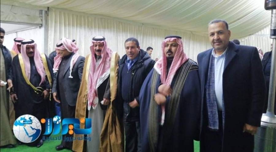 شيوخ من قبيلة بني خالد في ضيافة أبناء محمد السكران الجبور في الزميلات بلواء الموقر.... صور وفيديو