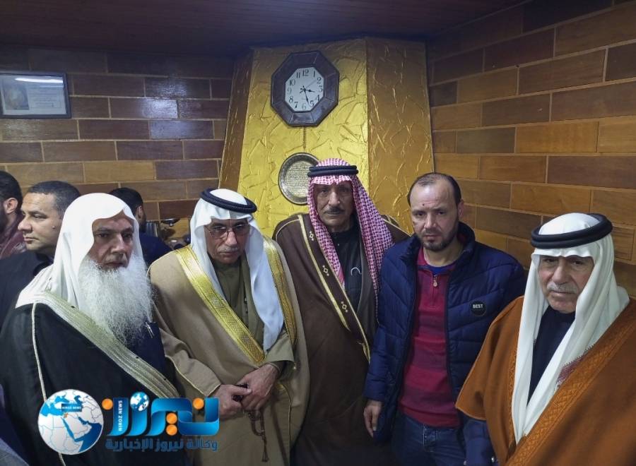 جاهة عشائرية لديوان الشيخ ذياب الفيحان ابو غانم  بمقتل حسين  الناخم  سوري الجنسية في العاصمة الأردنية عمان... صور وفيديو