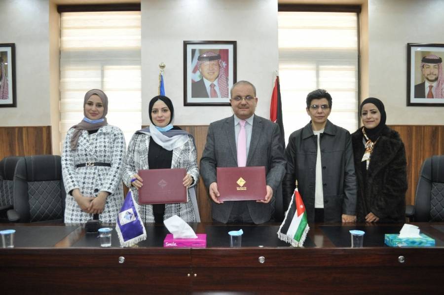 توقيع مذكرة تفاهم بين جامعة جدارا وبسملة للتدريب... صور