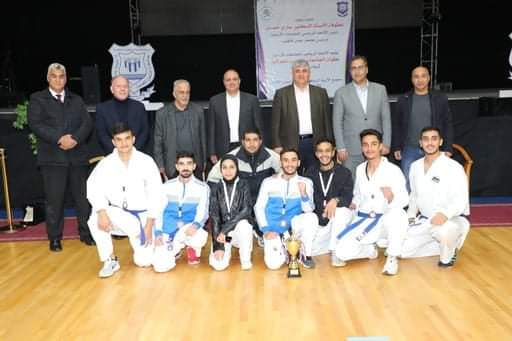 جامعة العلوم والتكنولوجيا الأردنية تُحرز المركز الثالث ببطولة الجامعات للكاراتيه