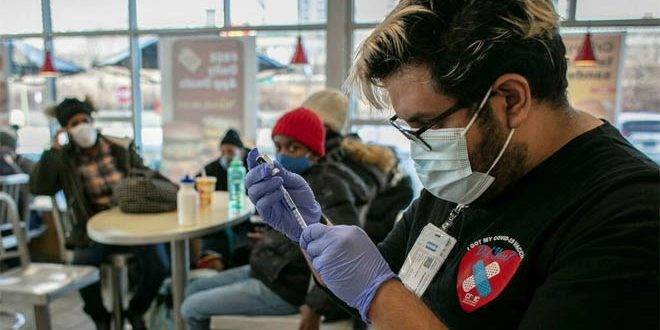 أكثر من 100 ألف مصاب بكورونا في الولايات المتحدة