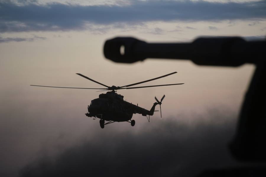 مقتل وإصابة 3 أشخاص في هبوط اضطراري لمروحية روسية