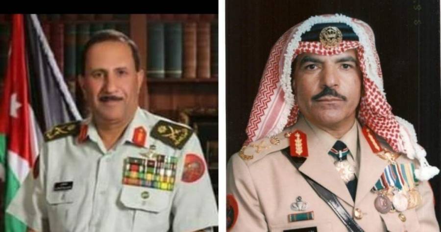 الفريق الطيب يُهنئ اللواء الركن المتقاعد مفلح الزيدانين بحصول ابنته فداء على شهادة  الدكتوراه