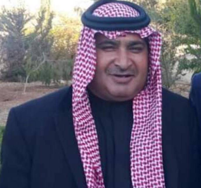 الشيخ الحويان يعزي عشيرة  ابو ركبة بوفاة الشيخ عامر ابو ركبة