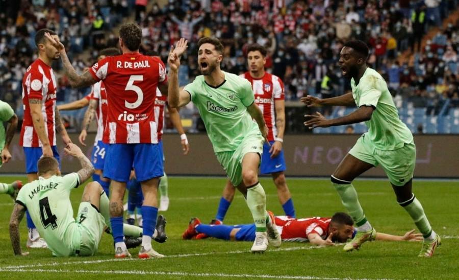 بلباو يفوز على أتلتيكو مدريد ويضرب موعدًا مع ريال مدريد في نهائي «السوبر الإسباني»