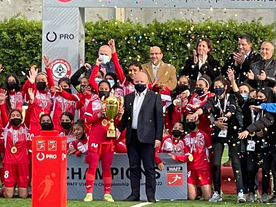 منتخب الواعدات يظفر بلقب بطولة غرب آسيا .. إعادة موسعة