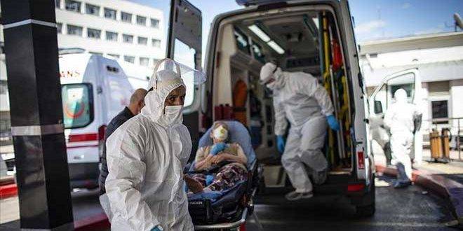 176 وفاة و72615 إصابة بفيروس كورونا في تركيا