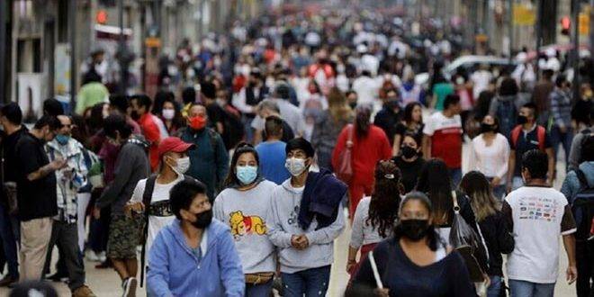 60552 إصابة جديدة بكورونا في المكسيك و66 في الصين