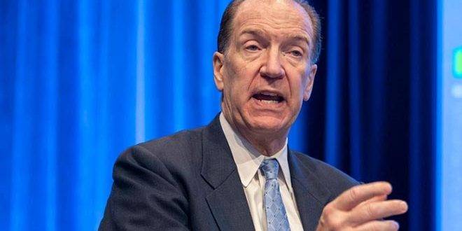 رئيس البنك الدولي: على الدول الغنية تقديم المزيد من إعفاءات الديون للبلدان الأقل نمواً