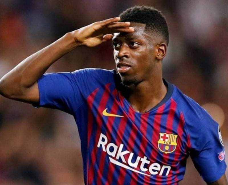 برشلونة يبلغ ديمبلي بالرحيل الفوري عن الفريق