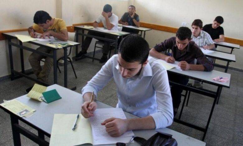 17932 عدد المتقدمين لآخر امتحانات الثانوية العامة السبت