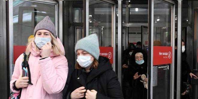 أكثر من 57 ألف إصابة جديدة بكورونا في روسيا