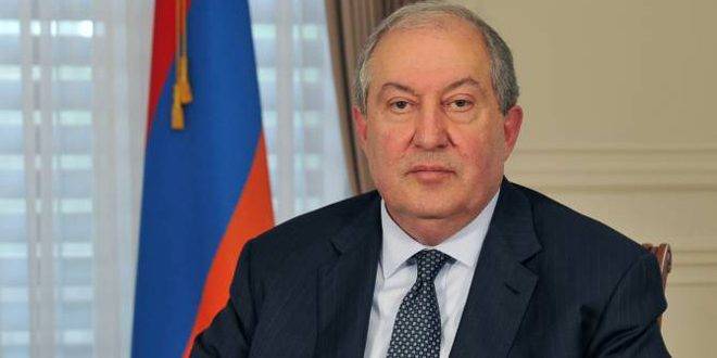 رئيس أرمينيا يعلن استقالته