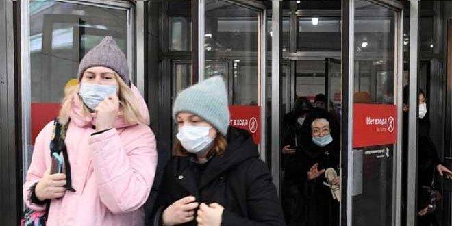 روسيا تسجل حصيلة قياسية للإصابات اليومية بكورونا