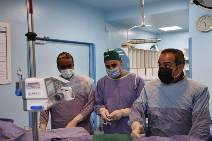 ((إنجاز طبي عالمي بابتكار تقنية جديدة في قسطرة الدماغ بمستشفى الملك المؤسس عبدالله الجامعي ))