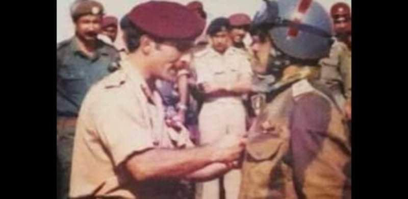 أحد فرسان ألقوات ألخاصة  المرحوم محمد فالح ابو جنيب الفايز