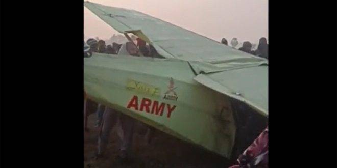 تحطم طائرة عسكرية شرق الهند