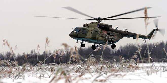 مصرع جندي روسي إثر هبوط اضطراري لمروحية وسط روسيا