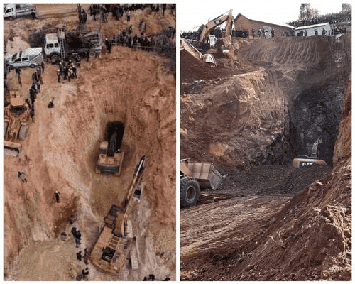 ريان العالق منذ أكثر من خمسين ساعة لازال على قيد الحياة